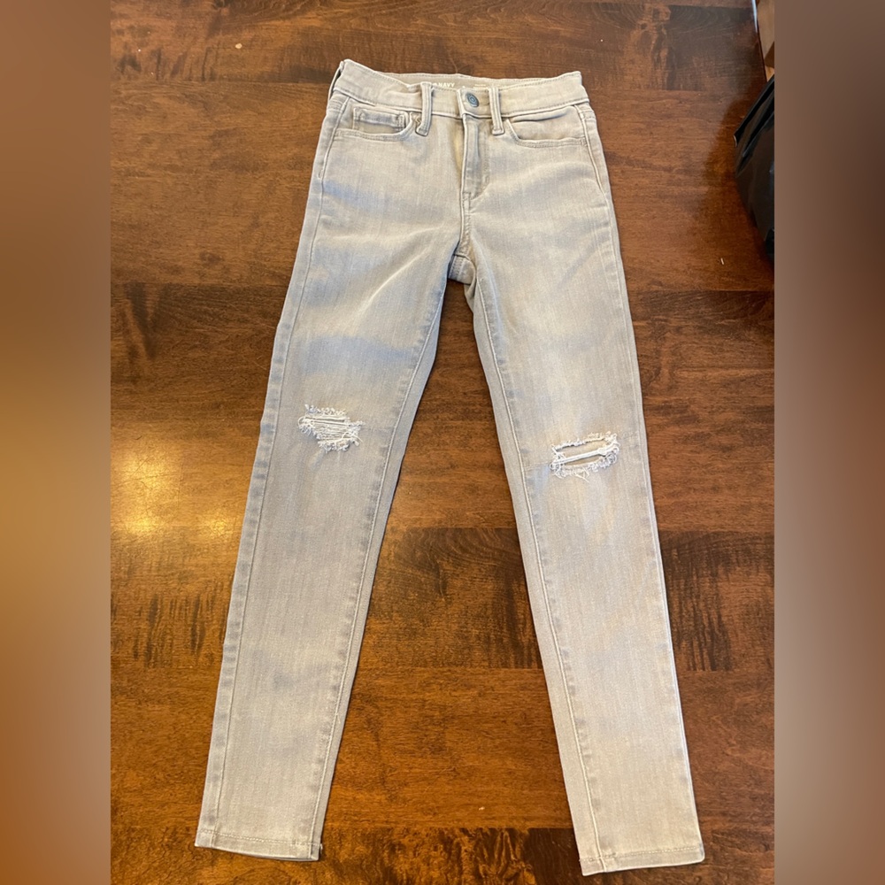 Kids stretch skinny jeans